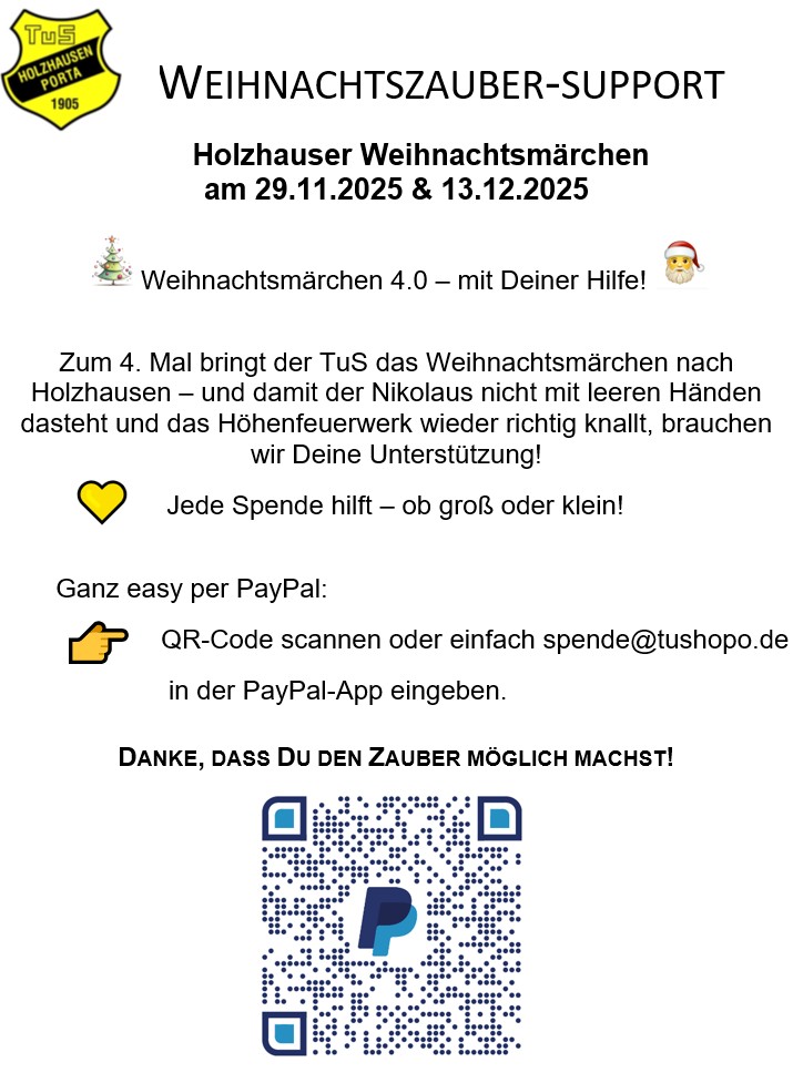 Weihnachstzauber - Support -Spendenaufruf! Image